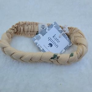 KATE QUINN Cottage Stretchy Braided Headband M